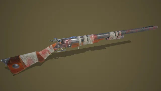 霰弹枪 枪械 枪械模型 pbr模型 游戏模型 