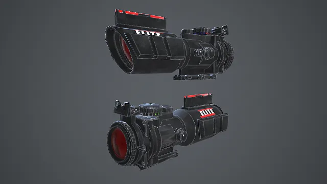 次世代枪械部件 步枪 狙击枪瞄准镜