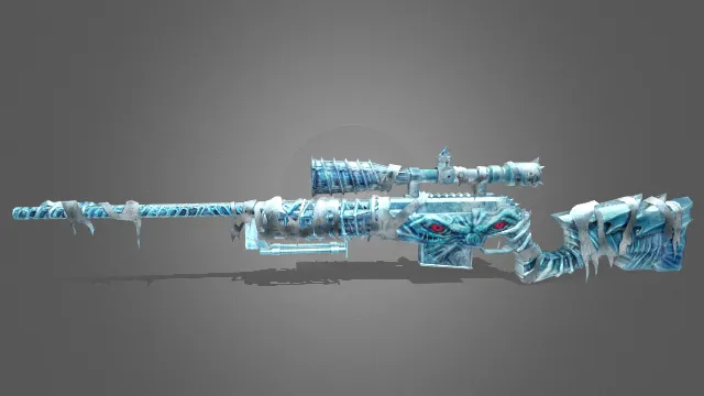 现代科技感武器 步枪枪械 游戏武器 游戏装备