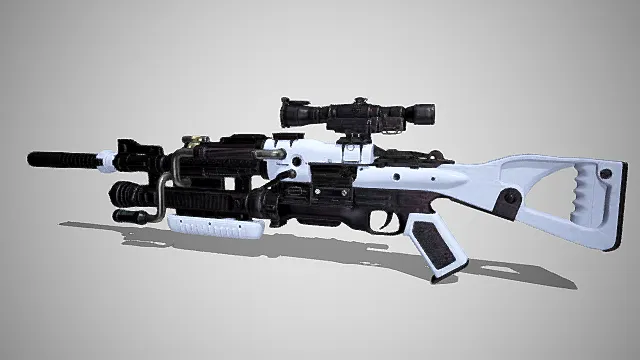 科幻狙击步枪 军事器械