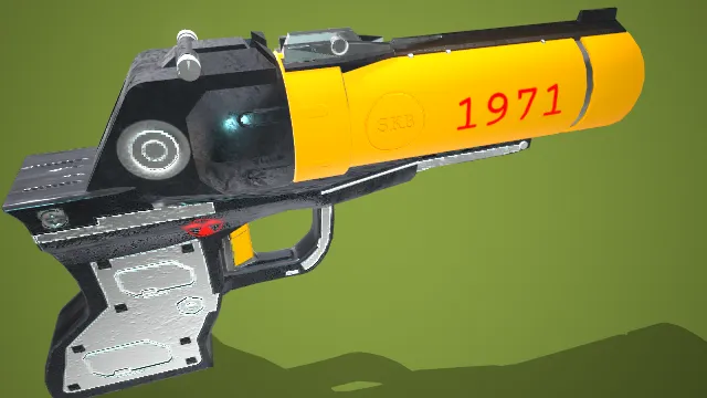 手枪 枪械 枪械模型 pbr模型 游戏模型