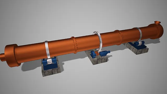 现代 工业设备 工业模型