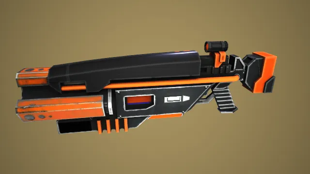 步枪 武器模型 pbr模型 游戏模型