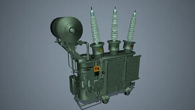 变压器设备 3D模型