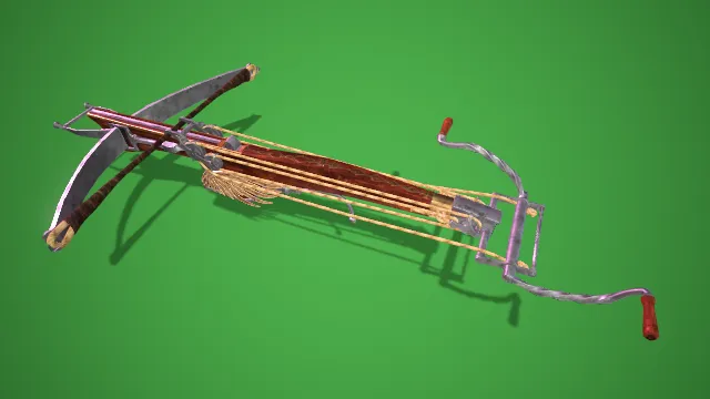 弩箭 武器模型 pbr模型 游戏模型