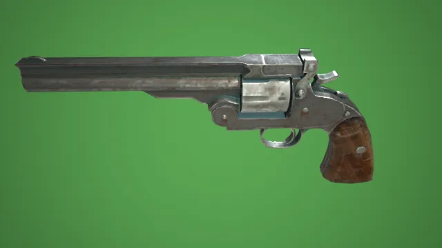 手枪 武器模型 pbr模型 游戏模型
