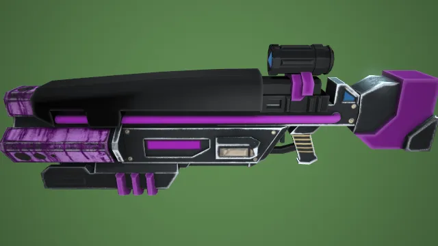 步枪 武器模型 pbr模型 游戏模型