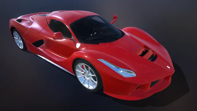 Ferrari LaFerrari 烈焰极速超跑 烈焰外观、极速性能、流畅线条、未来感设计
