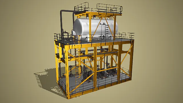 工业设备3D模型