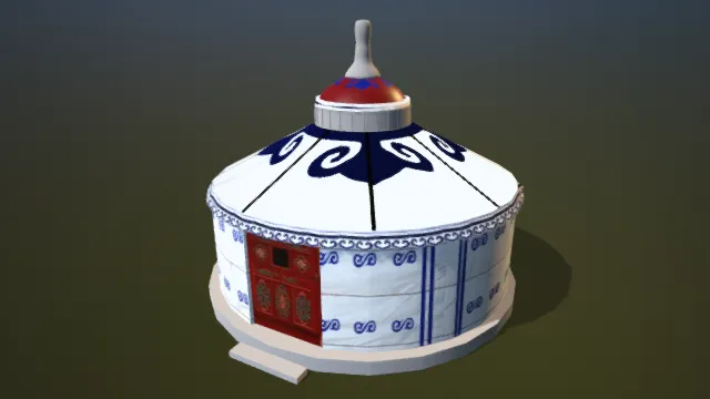 蒙古包 游牧民族 住宿房 少数民族