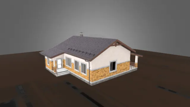 场景 房屋 住宅 建筑 模型