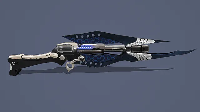 科幻风格能量步枪3D模型