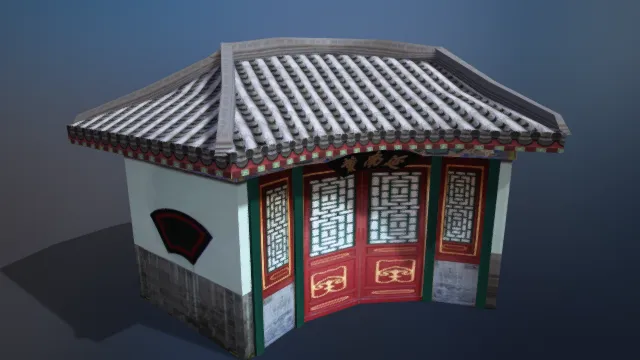 戏楼 古代娱乐房 建筑 东方房屋 古典建筑纹理