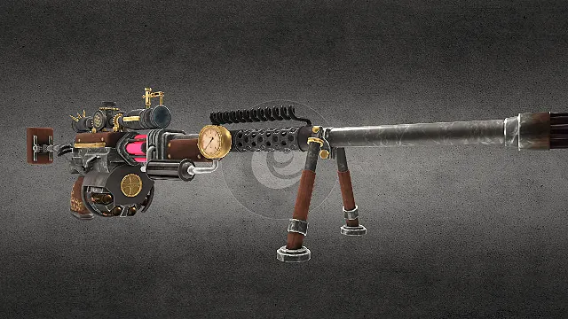 枪 重机枪 加特林 能量武器 科幻