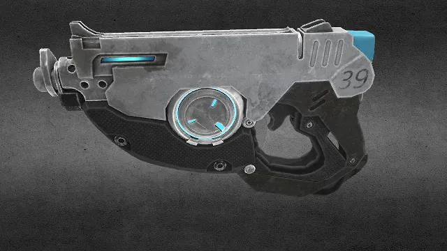 激光枪 枪械 武器模型 枪械模型 pbr模型 游戏模型