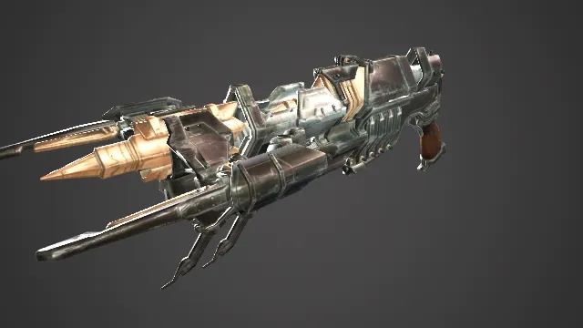 电磁三叉枪 枪械 武器 道具