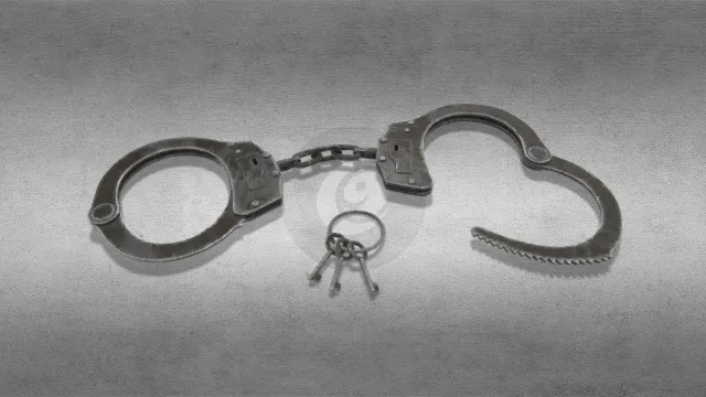 写实 警察 警用装备 手铐