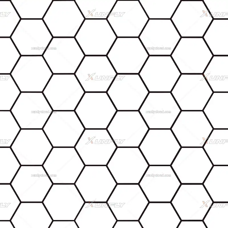 六边形地砖 瓷砖几何六边形图案贴图